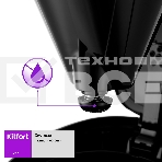 Кофеварка капельная Kitfort КТ-727 черный/серебристый, исп. кофе - молотый, 1.5 л, 900 Вт., фото3