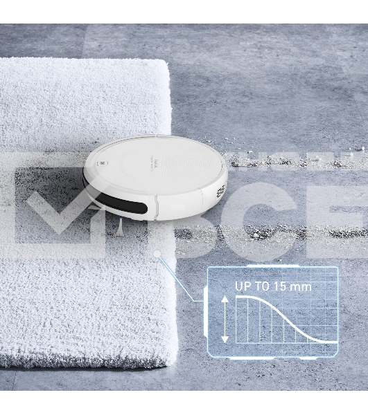 Робот-пылесос Tefal RG8227WH белый, 2600 мА·ч Li-Ion, уборка сухая, пылесборник контейнер 0.44 л