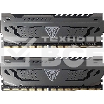 Оперативная память Patriot Viper Steel, DDR4, 64GB (2x32GB), 3600MHz, CL18, радиатор, черный, фото2