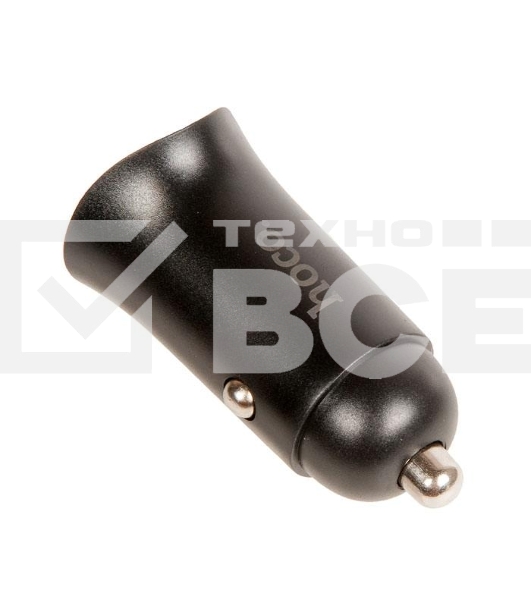 Авто ЗУ/ QC 3.0/ 2 USB/ HOCO HC-35027 Z39/ Выход: 5V_9V_12V, 18W/ черный