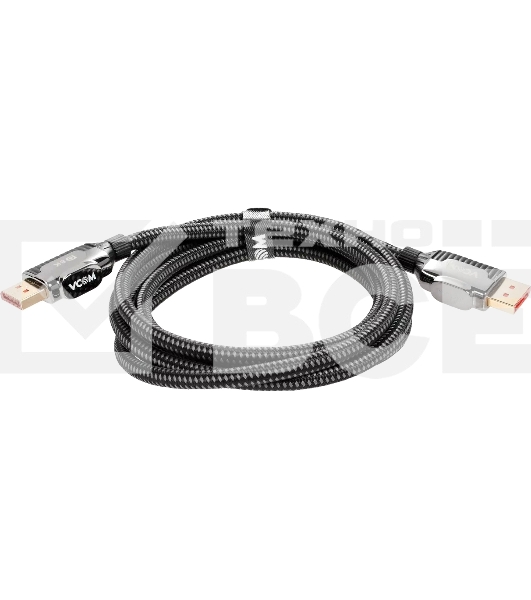 Кабель соединительный VCOM CG634-2M DISPLAY PORT v1.4, 8K@60Hz, 2m