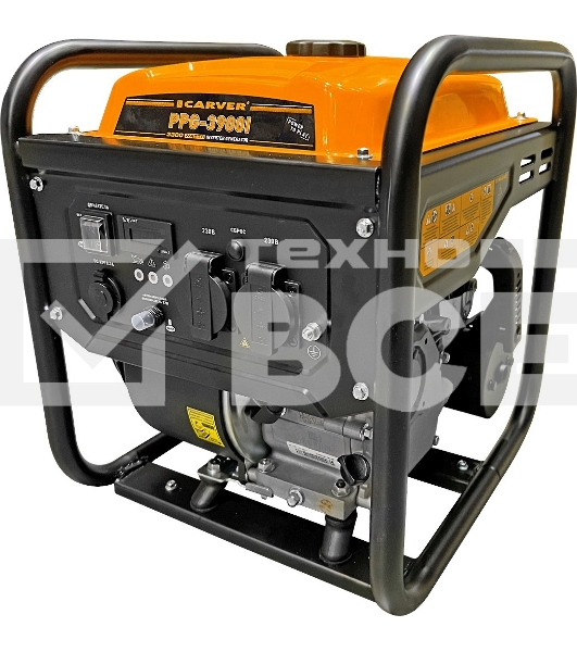 Генератор Carver PPG -3900I 3.3кВт