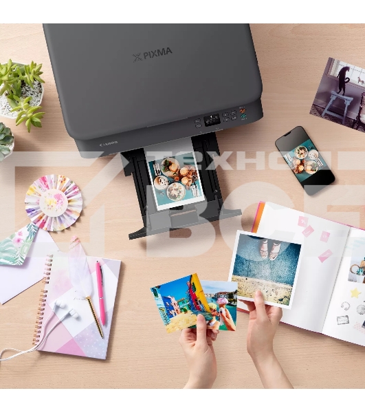 МФУ струйный Canon Pixma TS5340 (3773C107), A4, цветное, печ. 13 стр/мин (ч/б) 6.8 стр/мин (цвет), 4800x1200 dpi (принтер) 2400x1200 dpi (сканер), USB; Wi-Fi
