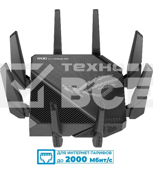 Маршрутизатор ASUS GT-AX11000 PRO/UK/13/P_EU_UK (90IG0720-MU2A00) (264361)