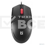 Мышь проводная Defender Delta MM-523 черный, 1000 dpi, USB, кнопки - 3, фото8