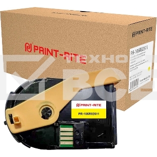 Картридж лазерный Print-Rite TFXAFYYPRA PR-106R02611 106R02611, желтый набор двойная упак. (9000стр.) для Xerox Phaser 7100