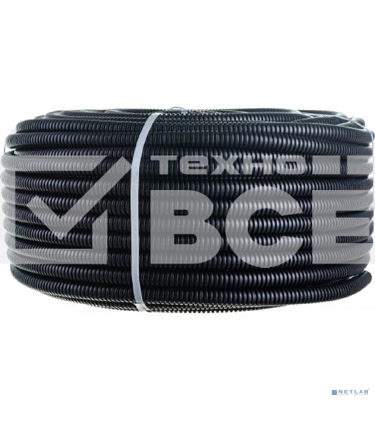 Труба гофрированная ПНД ЭРА черный d 20 мм с зонд. легкая 100 м (15)