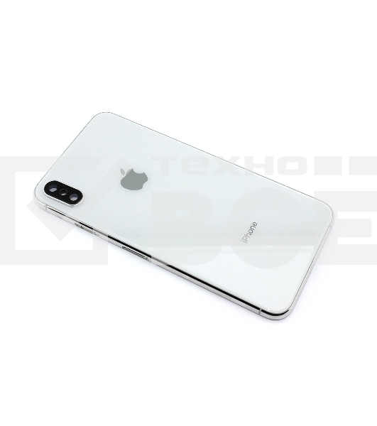 Задняя крышка (корпус) в сборе с рамкой для Apple iPhone Xs Max белый