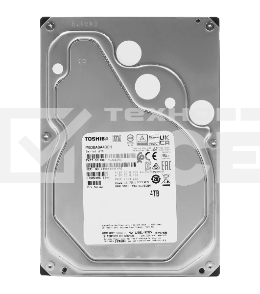 Жесткий диск Toshiba HDD  SATA3 4Tb 3.5