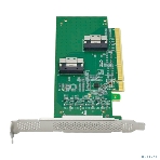 Адаптер для SSD PCIe x16 to Two SlimSAS SFF-8654 8i Adapter, фото7