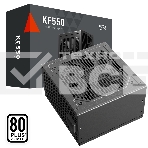 Блок питания  PCCOOLER, 550W 80+ White (ATX, ATX 2.4, Non-modular, 1x24(20+4)pin 550mm, 1xCPU*2 8(4+4)pin 610+150mm, 1xPCIe*2 8(6+2)pin 510+150mm, 2xSATA*3+MOLEX4pin*1 450+150+150+150mm , Active, 120x120mm, 140x150x86mm, APFC, OVP, SCP, OPP (140-160%, 2ms, фото 1