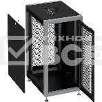 Шкаф коммутационный Sysmatrix (SL 6622.933 ) напольный 22U 600x600мм пер.дв.перфор. задн.дв.перфор. 800кг черный 51кг 180град. IP20, фото 1