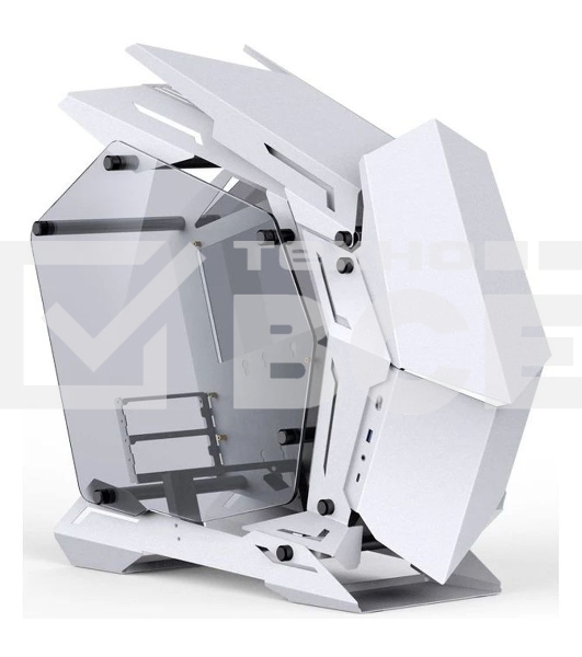 Компьютерный корпус JONSBO MOD-3 Mini White без БП, боковые панели из закаленного стекла, mini-ITX, micro-ATX, белый