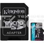 Флеш карта microSDXC 256Gb Kingston SDCG4/256Gb Canvas Go! Plus A2 + adapter, фото4
