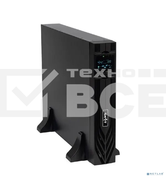 Источник бесперебойного питания Бастион SKAT-UPS 3000-RACK-ON-E P3 Online, синус, 3000ВА/3000 Вт, стойка/на пол, 8xC13 + 1xC19, встр. SNMP/USB/RS-232/EPO, БЕЗ АКБ (6 шт 40-200Ач) или SKAT ВС 72/9 RACK, МПТ (8775)