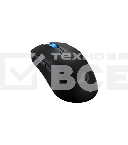 Мышь беспроводная ASUS ROG Harpe Ace Mini черный, 42000 dpi, радиоканал, Bluetooth, USB, кнопки - 5