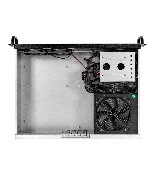 Серверный корпус ExeGate Pro 2U330-03 RM 19', высота 2U, глубина 330, БП 600PPH-SE, 2*USB