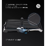 Гриль-пресс электрический Polaris PGP 1902 электрич., серебристый, фото5