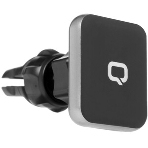 Автомобильный держатель для смартфонов Qumo MagFix, с креплением на решетку воздуховода и на панель (в комплекте), черный, фото3