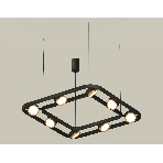 Светильник Ambrella light XB9182102/8 SBK/PYG черный песок/золото желтое полированное GX53 (C9182, N8124), фото3