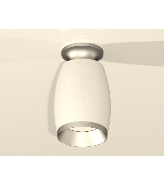 Светильник Ambrella Light XS1122043 SWH/MCH белый песок/хром матовый MR16 GU5.3 (N6904, C1122, N7033)