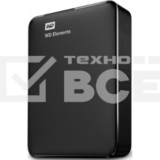 Внешний жесткий диск Western Digital Elements Portable WDBU6Y0040BBK-WESN 4ТБ 2,5