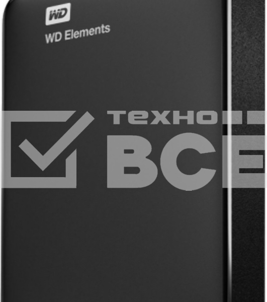 Внешний жесткий диск Western Digital Elements Portable WDBU6Y0040BBK-WESN 4ТБ 2,5