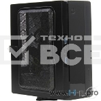 Компьютерный корпус Powerman <EQ101BK> slim ATX 200W Black [6117857] (8cm Fan, 2* USB 3.0, Audio, PM-200ATX-PRO APFC), фото2