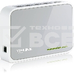 Коммутатор TP-Link SOHO TL-SF1005D Коммутатор 5-port 10/100M mini Desktop Switch, 5 10/100M RJ45 ports, Plastic case, фото17
