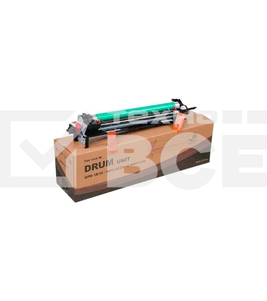 Барабан Canon C-EXV11/C-EXV12/GPR-15/GPR-16 9630A003BA/9630A004BA DrumUnit Canon iR2270/2870/3025, Черный, 75 000 стр. Orig.