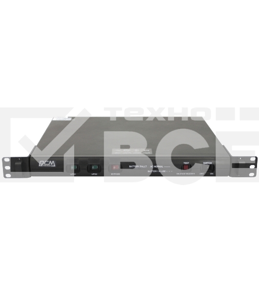 Источник бесперебойного питания Powercom King Pro RM KIN-600AP RM 360Вт 600ВА черный