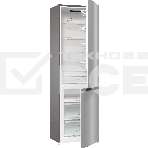 Холодильник Gorenje NRK6201PS4 серебристый металлик двухкамерный 235/96л морозилка снизу, фото12