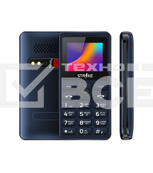 Мобильный телефон BQ Strike S10 черный SC6531E