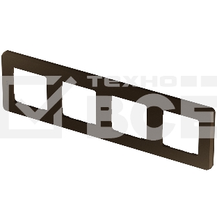 Рамка 4 поста бронза Inspiria