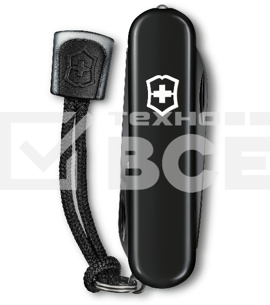 Нож перочинный Victorinox Signature Lite Onyx Black (0.6226.31P) 58мм 8 функций черный подар.коробка