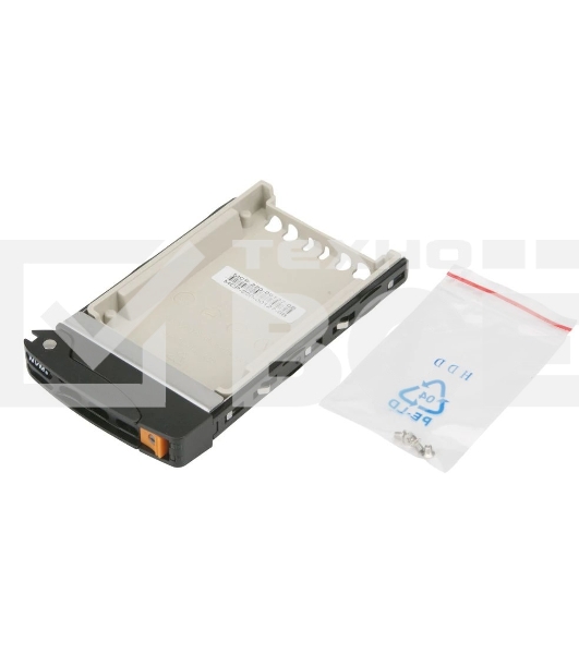 Корзина Supermicro MCP-220-00127-0B Black Gen-3 2.5 NVMe Drive Tray, Orange Tab with Lock