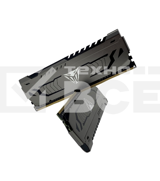Оперативная память Patriot Viper Steel, DDR4, 64GB (2x32GB), 3600MHz, CL18, радиатор, черный
