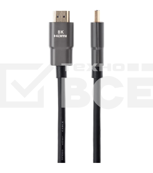 Кабель HDMI 19M/M,ver. 2.1, 8K@60 Hz 1.5m iOpen (Aopen/Qust/VCOM ) <ACG863-1.5M>