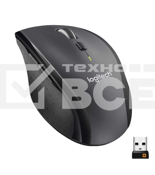 Мышь беспроводная Logitech M705 черный, 1000 dpi, радиоканал, USB, кнопки - 7