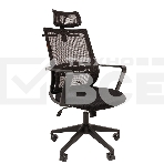 Кресло офисное Chairman 545 Россия ткань черный, фото6