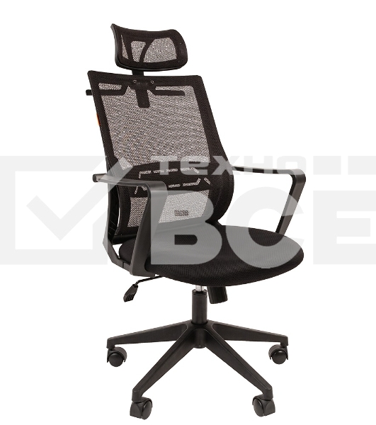 Кресло офисное Chairman 545 Россия ткань черный