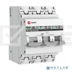 Автоматический выключатель EKF mcb4763-3-50C-pro 3P 50А (C) 4,5kA ВА 47-63 EKF PROxima, фото2