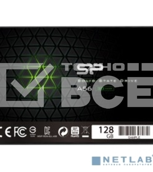 Накопитель SSD Silicon Power Ace A56, 128GB, 2.5