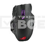 Мышь беспроводная/проводная ASUS ROG Spatha X черный, 19000 dpi, радиоканал, USB, кнопки - 12, фото10