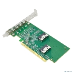 Адаптер для SSD PCIe x16 to Two SlimSAS SFF-8654 8i Adapter, фото6