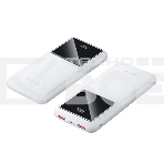 Внешний аккумулятор Vention 10000mAh(M/C-A/A)22.5W Белый с LED Дисплеем, фото7