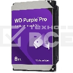 Жесткий диск HDD Western Digital Surveillance Purple Pro8TB 7200rpm SATA-III 256Mb 3.5