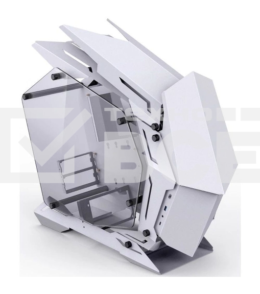 Компьютерный корпус JONSBO MOD-3 Mini White без БП, боковые панели из закаленного стекла, mini-ITX, micro-ATX, белый