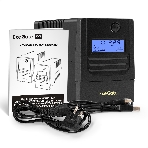 ИБП ExeGate Smart LB-800.LCD.AVR.4C13.USB (800VA/480W, LCD, AVR, 4*C13, USB, батарея 12V 9Ah, Black), фото9