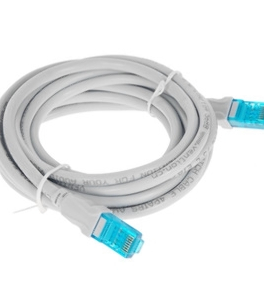 Патч-корд Vention прямой UTP cat.5е, RJ45 - 3 м. Серый VAP-A10-S300